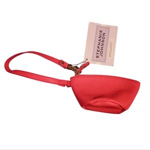 Stephanie Johnson LAX Micro Trap Bag Poppy Red Wristlet
